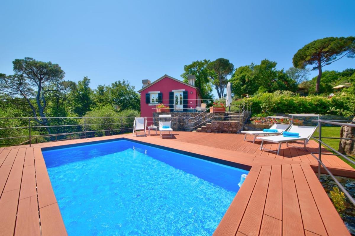 I Giardini Di Camogli - Villa Sarvia, Garden&Pool Exterior foto