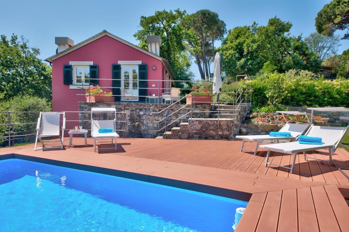 I Giardini Di Camogli - Villa Sarvia, Garden&Pool Exterior foto